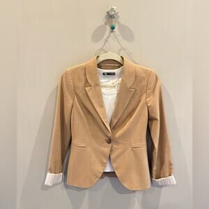 The Limited staple nude blazer Size 00 EUC